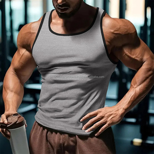 Débardeur pour homme, vêtements de fitness et d'entraînement, débardeur pour homme pour usage décontracté - Product Image 4