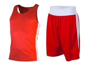 ชุดมวยผ้าซาตินโพลีเอสเตอร์คุณภาพสูงชุดมวยกำหนดโลโก้/สีสำหรับผู้ใหญ่ชุดประกอบด้วยเสื้อด้านบน/สั้น/เสื้อกั๊กกางเกงขาสั้นบริการ OEM - Product Image 6