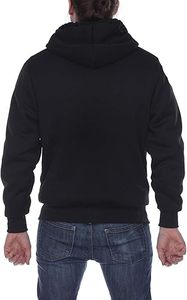 Sweat-shirt à capuche oversize imperméable et coupe-vent pour snowboard et ski, avec logo personnalisé, thermique, long, avec poche zippée pour l'hiver - Product Image 3