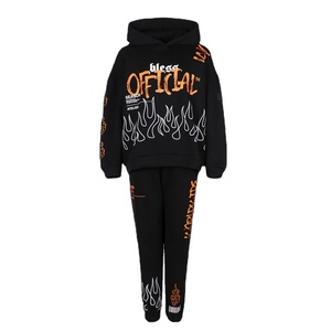 PRO ENTERPRISES Conjunto Deportivo con Capucha 2 en 1 para Mujer, 100% Algodón Transpirable, Estampado, Cintura Elástica, Largo Completo, para Invierno - Product Image 5