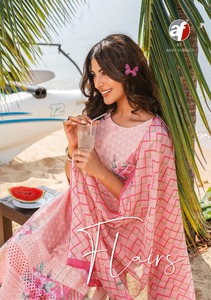 Ropa de fiesta de alta calidad, pantalón de algodón puro bordado, con fabricante y proveedor indio Dupatta - Product Image 2