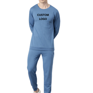 เสื้อผ้าฝ้ายออแกนิกผ้าลูกฟูกเอวกลางแบบพรีเมี่ยมสำหรับผู้ชายเครื่องแต่งกายลำลองแบบนุ่มสองชิ้นระบายอากาศได้ดีบริการ OEM สำหรับการสั่งซื้อทั่วโลก - Product Image 2