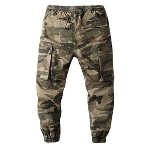 OEM 2025 Pantalon cargo de camouflage à la mode pour hommes Pantalon décontracté de meilleure qualité Pantalon cargo à taille élastique avec cordon de serrage Pantalon pour homme - Product Image 3