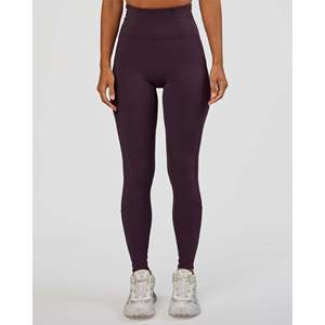 Leggings de Cintura Ultra Alta para Mujer, Color Ciruela Medianoche - Product Image 6