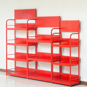 Présentoir de comptoir en métal personnalisé avec panneau de logo de marque pour bouteilles de lubrifiant automobile d'huile moteur (MAHESH FABRICTOR) - Product Image 3