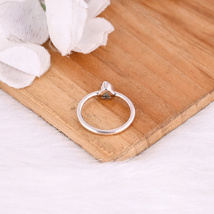 Newly <b>Fashion</b> 925 Sterling Silver <b>Ring</b> Handmade Jewelry Elegant Gemstone <b>Ring</b> <b>Women</b> Natural Aqua Chalcedony Trillion <b>Ring</b> - Product Image 3