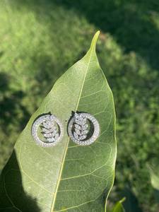 Pendientes de diamantes de laboratorio de oro de 14K Pendientes de marquesa de 2,64 quilates Pendientes de marquesa de oro amarillo Rosa Blanco de 14 quilates Regalo para mujer - Product Image 4