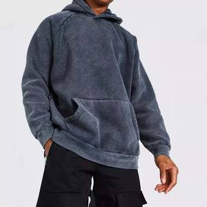 Jersey con capucha para hombre, superventas, forro polar de algodón personalizable, Color sólido básico, ajustable, todos los tamaños, producto de invierno a la venta - Product Image 1