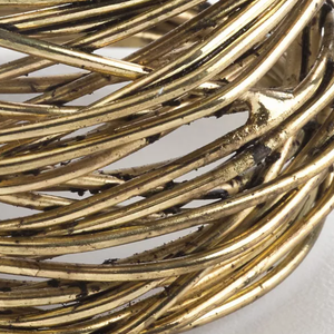 Hot Sale Metal Round Mesh Napkin Rings For Dinning <b>Table</b> <b>Parties</b> Wedding Restaurant - Product Image 3