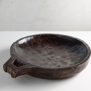 Bol à pâte en bois de forme ronde avec vendeur indien bol à pâte artisanal pour servir au prix d'usine à bas prix - Product Image 5