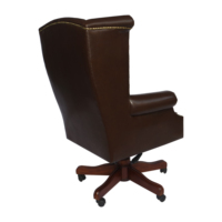 Muebles clásicos President Wing Office Chair 008-Muebles de caoba Indonesia