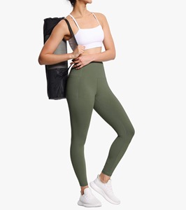 Leggings Deportivos Personalizados para Mujer, Pantalones de Fitness Elásticos OEM, Transpirables, que Absorben la Humedad, para Yoga - Product Image 1