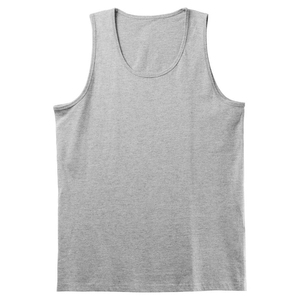 Débardeur sans manches gris pour homme, col rond, tricoté, couleur unie, respirant, décontracté, pour l'entraînement, la salle de sport, le quotidien - Product Image 4