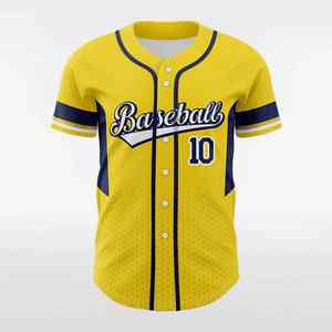 Diseña Tu Propia Camiseta de Béisbol Transpirable con Cuello en V, 100% Poliéster, Secado Rápido, Resistente al Viento, Logotipo Personalizable, Impresión Digital - Product Image 4