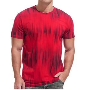 Camisetas de Sublimación de Manga Corta, Estilo Casual, 100% Algodón, Estampado de Gran Peso, Largas, Nuevas Camisetas de Sublimación de Algodón para Hombre - Product Image 1