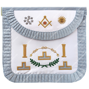 Tablier maçonnique Maître Adorable Vêtement Rite Traditionnel Français - Product Image 1