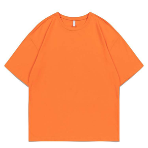 T-shirt uni en coton 100% de haute qualité, vente en gros, impression personnalisée, t-shirt blanc surdimensionné vierge - Product Image 5