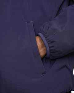 Dernier produit 2024, veste coupe-vent légère et imperméable avec logo personnalisé, fermeture éclair, veste en polyester pour homme avec capuche - Product Image 6