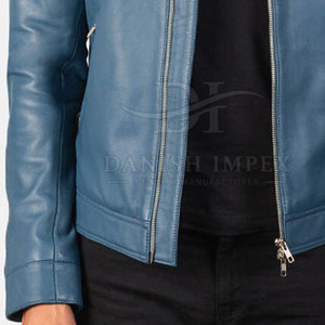 Custom Made Design Solid Color Breathable <b>Men</b> <b>Winter</b> <b>Jacket</b> Streetwear Hot <b>Sale</b> Reasonable Price <b>Men</b> Leather <b>Jacket</b> - Product Image 6