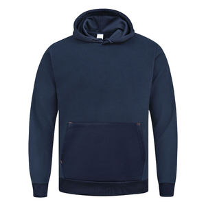 Conjunto de chándal liso azul marino personalizable Ecológico Peso pesado Transpirable Sensación suave Ajuste regular XL Chándal sólido de larga duración - Product Image 2