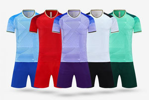 Conjunto de Uniforme de Fútbol para Hombre, Tejido Ligero y Transpirable para Entrenamientos, Partidos, Juego en Equipo, Ajuste Cómodo, Estilo Clásico de Alto Rendimiento - Product Image 3