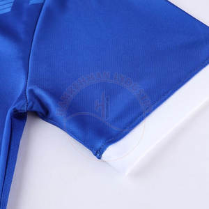 ชุดกีฬาเสื้อฟุตบอลสำหรับเด็กผู้ชายชุดกีฬาในสต็อกสามารถปรับแต่งได้ - Product Image 4