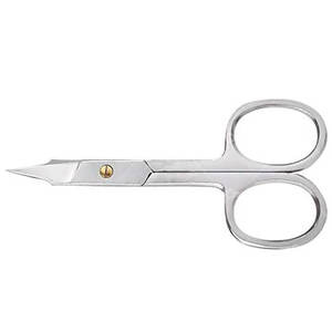 Professional Stainless Steel Manicure Scissors Sharp Cuticle <b>Nail</b> Scissors Fingernails Toenails Straight Blade Durable <b>Nail</b> Care - Product Image 3