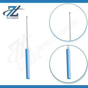 เครื่องมือผ่าตัดสแตนเลส Sypert Bone Curette แบบใช้มือ สีน้ำเงิน ด้ามจับอะซีทัล Suregrip ความยาว 380 มม. กว้าง 3 มม. ได้รับการรับรองมาตรฐาน CE - Product Image 3