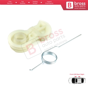 BWR1110 Clips de guía de cable para reparación de elevalunas derecho para Modus Scenic MK2 3 206 307 C3 MK1 Xsara Meriva A - Product Image 3