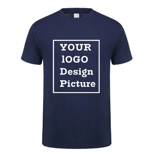 เสื้อยืดสำหรับผู้ชายเสื้อผ้าแฟชั่นแขนสั้นผ้าฝ้าย100% ขนาดใหญ่พิเศษออกแบบโลโก้ได้ตามต้องการ - Product Image 3