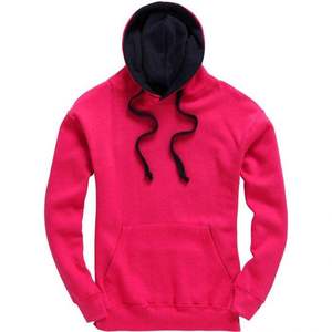 Sudadera con Capucha de Algodón Orgánico Grueso Personalizada, Estilo Hip Hop, Color Sólido, Térmica, Lisa, OEM, Unisex, Transpirable, Ropa Urbana - Product Image 1