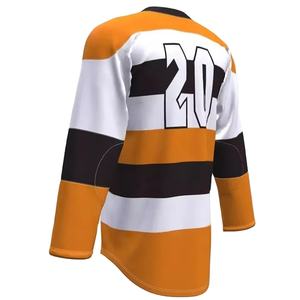 Haute Qualité Personnalisé Dernier Produit Sublimation Hockey Sur Glace Jersey Impression À Séchage Rapide OEM Sport Slim Fit Hockey Jersey - Product Image 4