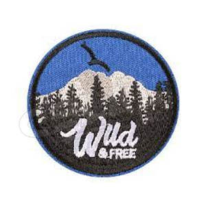 Badge brodé personnalisé à prix bas pour accessoires de vêtements - Product Image 4