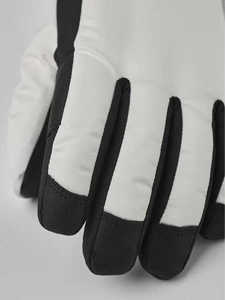 Gants de ski Rabixo Sports isolés, respirants et imperméables avec sangle de poignet réglable en cuir fendu et fermeture à enfiler pour hommes - Utilisation hivernale - Product Image 5
