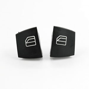 A2118213679 Tapa de Botón de Interruptor de Ventana, 2 Piezas, Negra, para Mercedes Clase E W211 S211 CLS C219 - Product Image 2