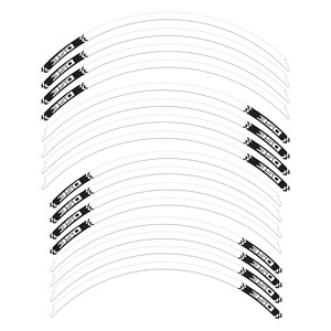 Per Honda Adv350 compatibile a 14 e 15 ruote strisce adesive per moto e ATV accessori per ruote - Product Image 1