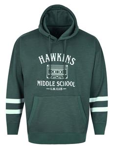 Hawkins personalizado impreso patrón pulóver Sudadera con capucha de alta calidad de algodón transpirable bordado sudadera de hombre para otoño OEM - Product Image 2