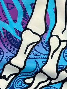 Pantalones Cortos de Malla Transpirable para Hombre, Estampado Paisley de Alta Calidad, Hasta la Rodilla, Sublimados, Ideales para Verano y Playa - Product Image 6