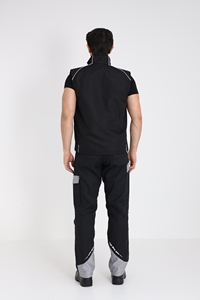 3-in-1 Workwear Jacket and Vest Set with Reflective Strips <b>Waterproof</b> Breathable Design for Industrial and Outdoor Use - Product Image 6