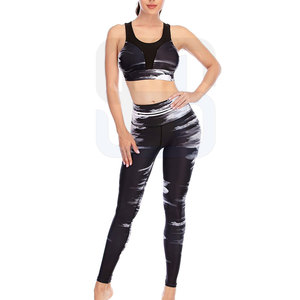 ชุดโยคะระบายอากาศได้ดีชุดโยคะราคาถูกสำหรับผู้หญิง - Product Image 3