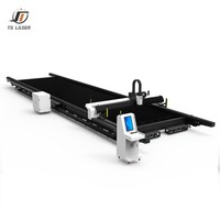 Fabricante de Cortadoras Láser Industriales de Riel de Tierra de 12000W-60000W para Estructuras de Acero y Chapa Metálica, Máquina de Corte Láser 12025 14032