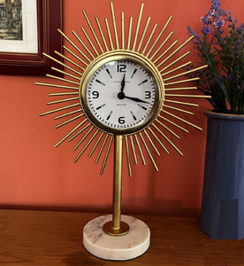 Reloj de mesa de Metal de estilo contemporáneo para decoración de oficina en casa, reloj de escritorio de oficina escolar decorativo para interiores, cantidad a granel - Product Image 6