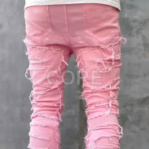 กางเกงผู้ชายแบบซ้อนกันทำจากวัสดุที่ดีที่สุดกางเกงผู้ชายซักได้ - Product Image 5