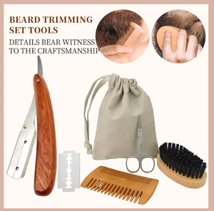 Afeitadora de barba con hoja afilada de acero inoxidable duradera para hombres, afeitadora plegable de peluquero, corte de garganta, cejas, cara, Barba, maquinillas de afeitar rectas - Product Image 2