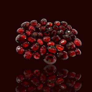 Cadermay - Piedras Preciosas de Zafiro Sintético Redondas y Sueltas, Corte Trillón, Efecto de Color, Cultivadas en Laboratorio, con Pequeñas Inclusiones, para la Elaboración de Joyas - Product Image 1