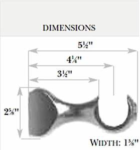 Wood Trends Classics 4 Soportes de extremo de retorno de 1/2 "para 1 poste de 3/8", blanco, 1 par - Product Image 6