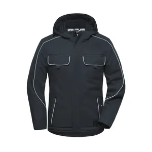 Custom Workwear Softshell <b>Padded</b> <b>Jacket</b> for Hiking Gear & Dry Sack for Outdoor Adventures - Product Image 6