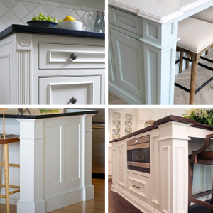 Plinthe décorative pour armoire, moulures en bois massif, plinthe personnalisée pour le bas des armoires de cuisine, accent d'intérieur - Product Image 4