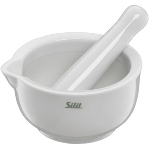 Juego de Mortero y Pilón de Porcelana SILIT para Hierbas y Especias - Product Image 1