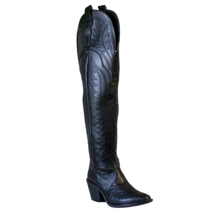 Stivali da Cowboy Estoperoles da Donna con Tacco Alto - Product Image 1
